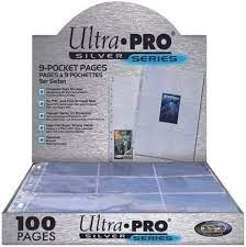 Ultra Pro - Silver Series 100 9-pocket Pages
